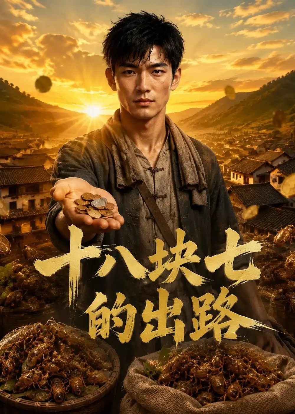 《十八块七的出路（55集）AI短剧（夸克网盘）》短剧封面
