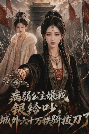 《病弱公主嫌我银铃吵，城外六十万铁骑拔刀了（63集）（夸克网盘）》短剧封面