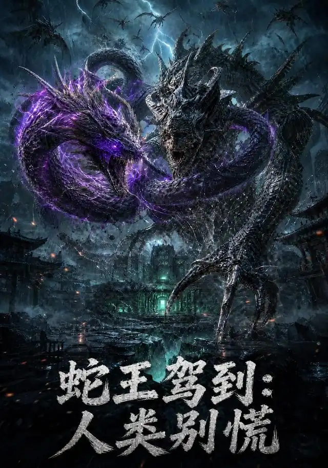 《蛇王驾到：人类别慌（73集）（夸克网盘）》短剧封面