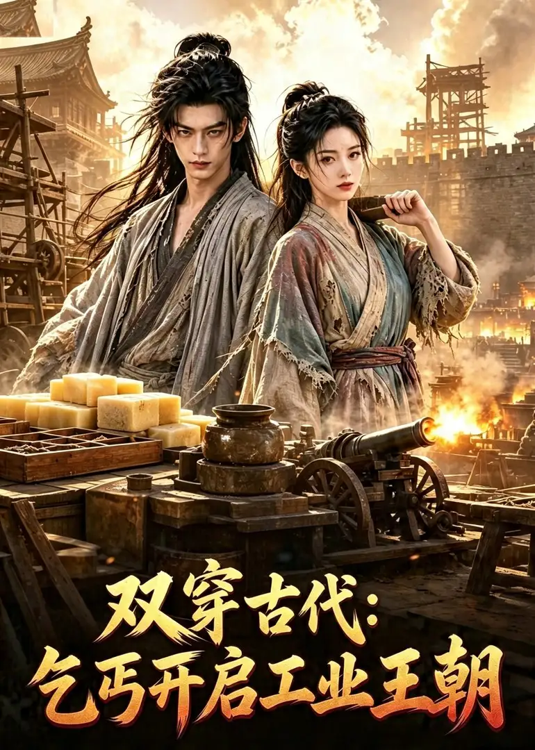 《双穿古代，乞丐开启工业王朝（51集）AI短剧 (2026)》短剧封面