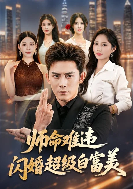 《师命难违，闪婚超级白富美（81集）张子寒＆祎一＆文瑾（夸克网盘）》短剧封面