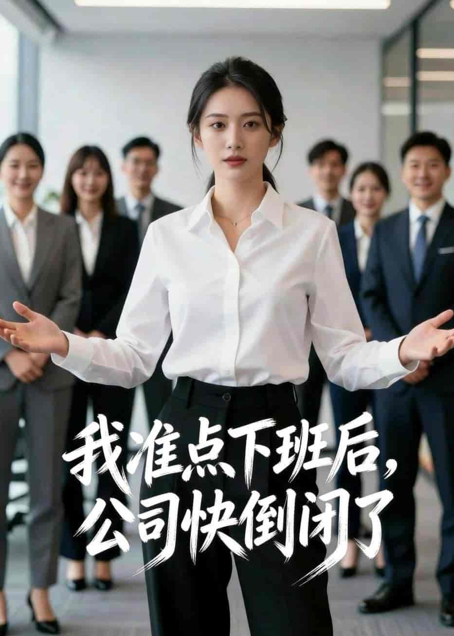 《我准点下班后，公司快倒闭了（46集）Ai短剧（百度网盘）》短剧封面