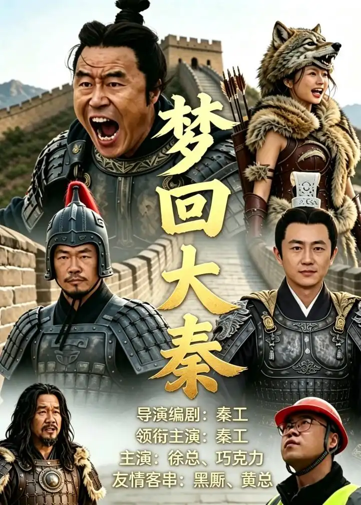《梦回大秦（33集）AI短剧 (2026)》短剧封面