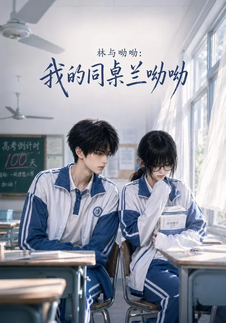 《林与呦呦：我的同桌兰呦呦（165集）AI短剧 (2026)》短剧封面
