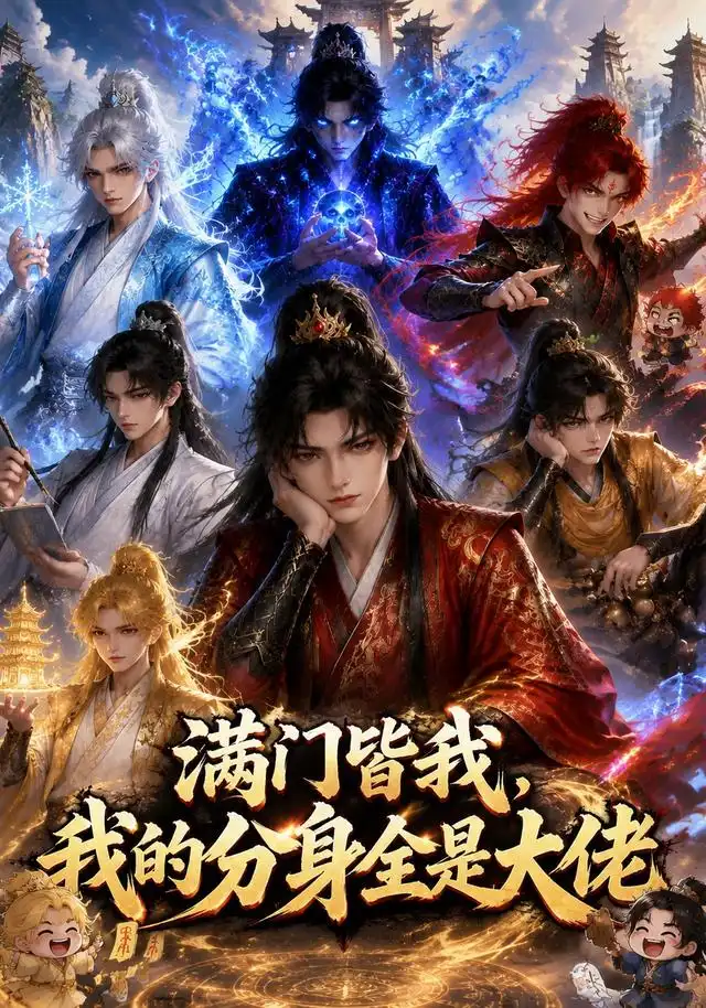 《满门皆我，我的分身全是大佬（107集）（夸克网盘）》短剧封面