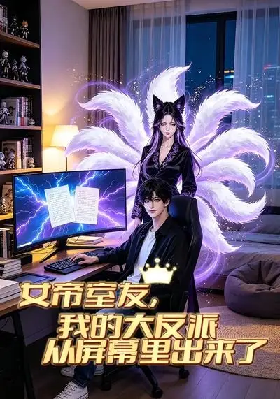 《女帝室友:我的大反派从屏幕里出来了(20集)AI短剧 (2026)》短剧封面