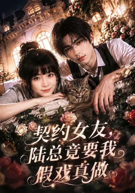 《契约女友，陆总竟要我假戏真做（54集）（百度网盘）》短剧封面