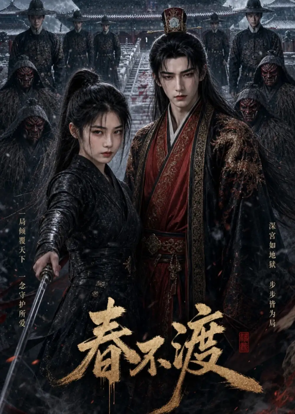 《春不渡（88集）（夸克网盘）》短剧封面