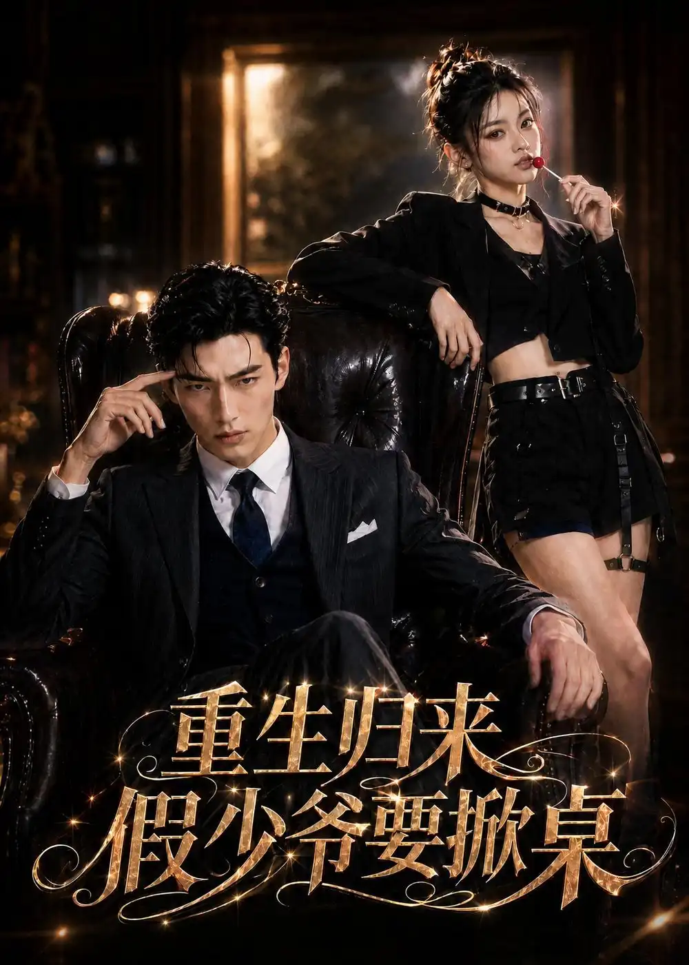 《重生归来，假少爷要掀桌（80集）（夸克网盘）》短剧封面