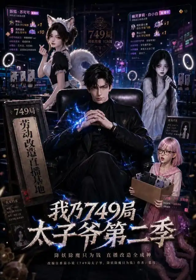 《我乃749局太子爷第二季（71集）（夸克网盘）》短剧封面