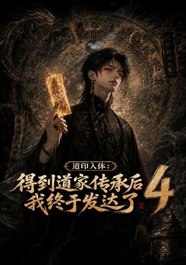 《道印入体:得到道家传承后我终于发达了4(128集)(夸克网盘)》短剧封面