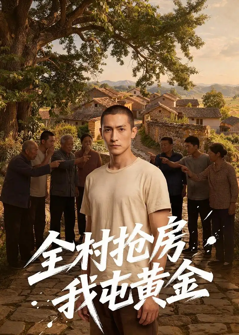 《全村抢房我屯黄金（50集）（夸克网盘）》短剧封面