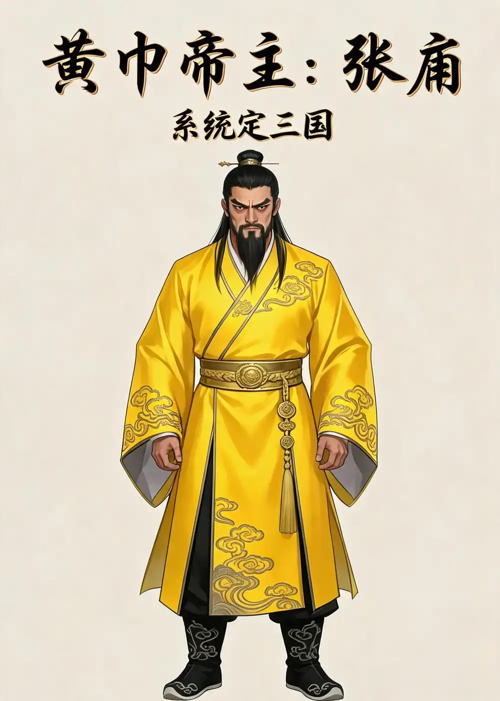 《黄巾帝主：张角系统定三国（19集）动漫（夸克网盘）》短剧封面
