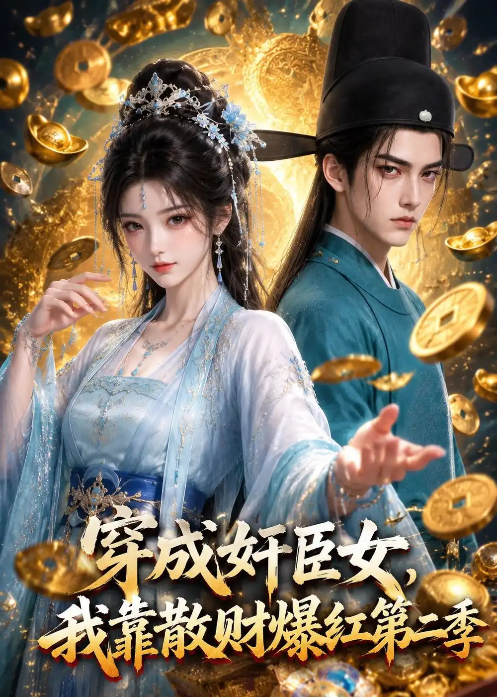 《穿成奸臣女,我靠散财爆红第二季(66集)(夸克网盘)》短剧封面