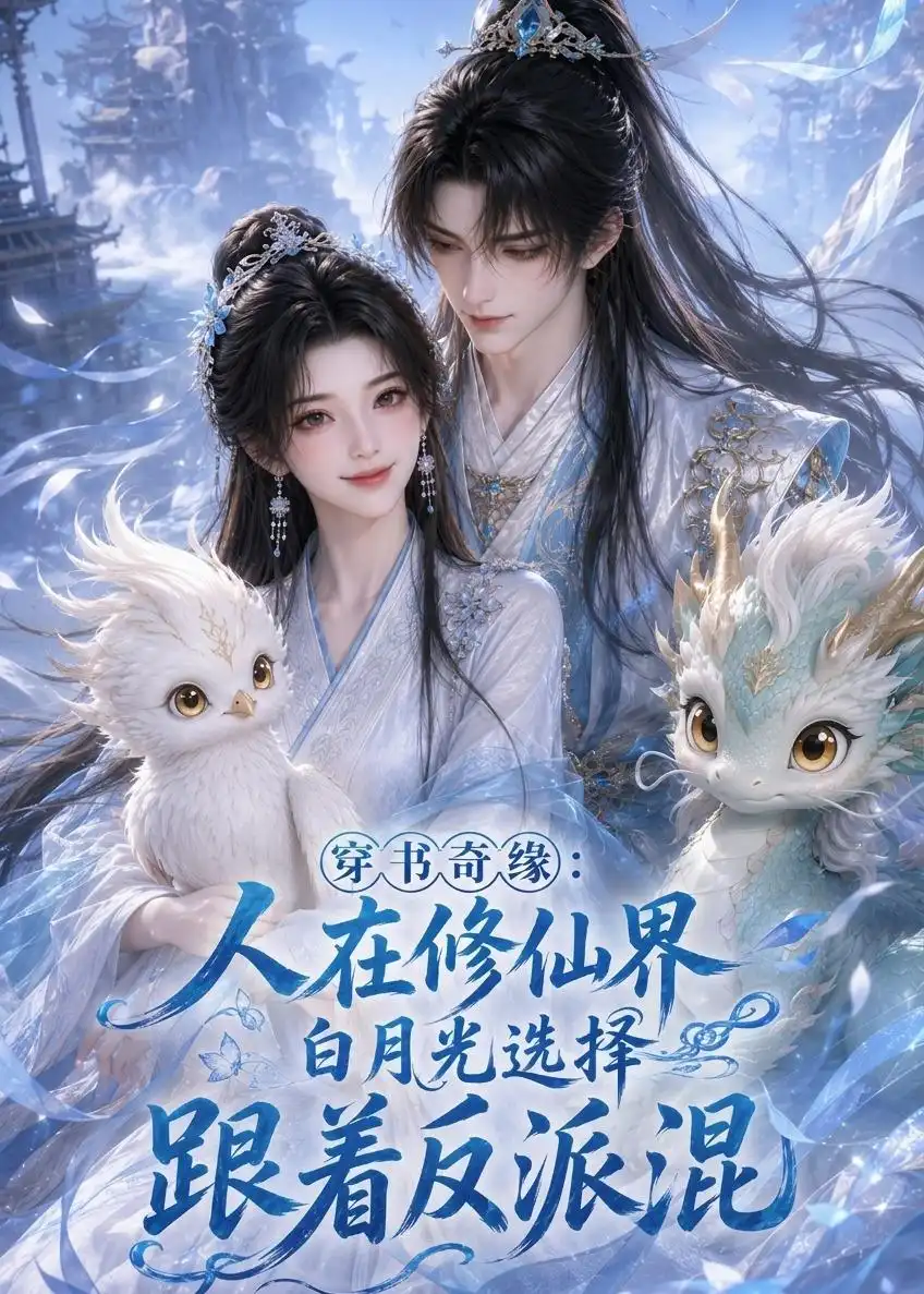 《穿书奇缘:人在修仙界白月光选择跟着反派混(110集)(夸克网盘)》短剧封面