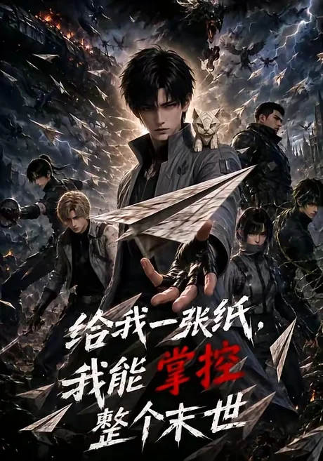 《给我一张纸，我能掌控整个末世（60集）（夸克网盘）》短剧封面
