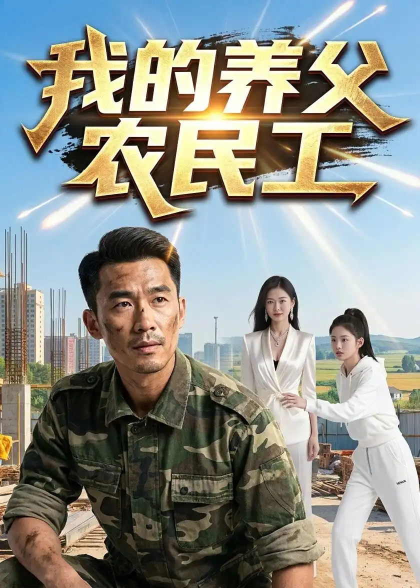 《我的养父农民工（42集）AI短剧 (2026)》短剧封面