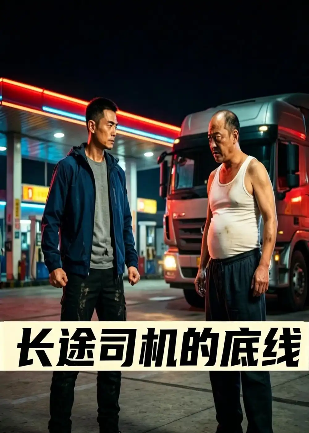 《长途司机的底线（42集）Ai短剧（夸克网盘）》短剧封面