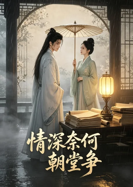 《情深奈何朝堂争（24集）AI短剧 (2026)》短剧封面