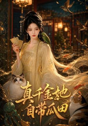 真千金她自带瓜田 《真千金她自带瓜田》短剧封面