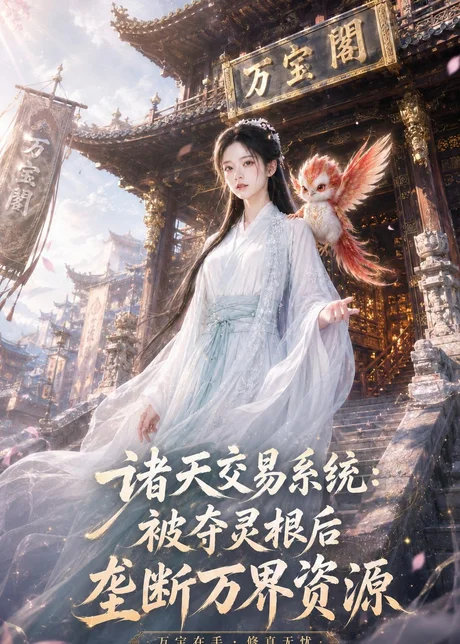 《诸天交易系统：被夺灵根后垄断万界资源（45集）（百度网盘）》短剧封面