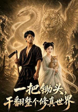 一把锄头,干翻整个修真世界 《一把锄头,干翻整个修真世界》短剧封面