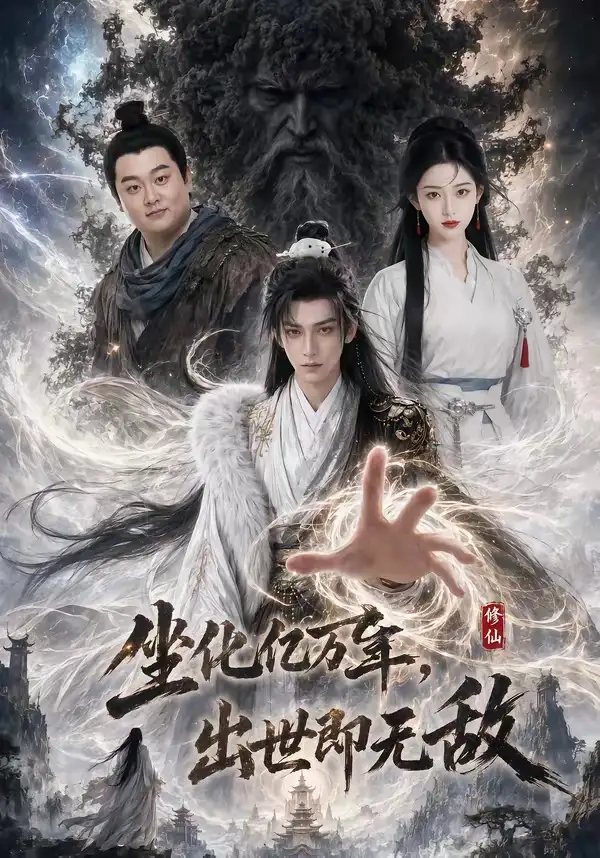 《坐化亿万年，出世即无敌（50集）》短剧封面