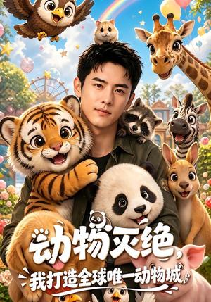 动物灭绝:我打造全球唯一动物城 《动物灭绝:我打造全球唯一动物城》短剧封面