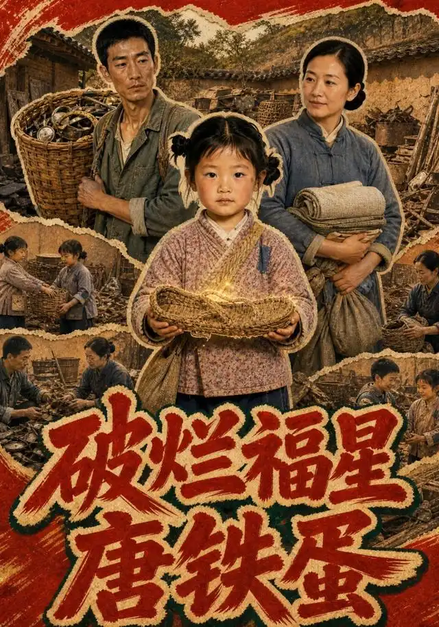 《破烂福星唐铁蛋(45集)(夸克网盘)》短剧封面