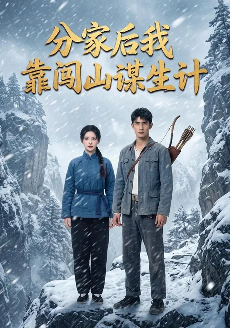 《分家后我靠闯山谋生计（60集）AI短剧（夸克网盘）》短剧封面