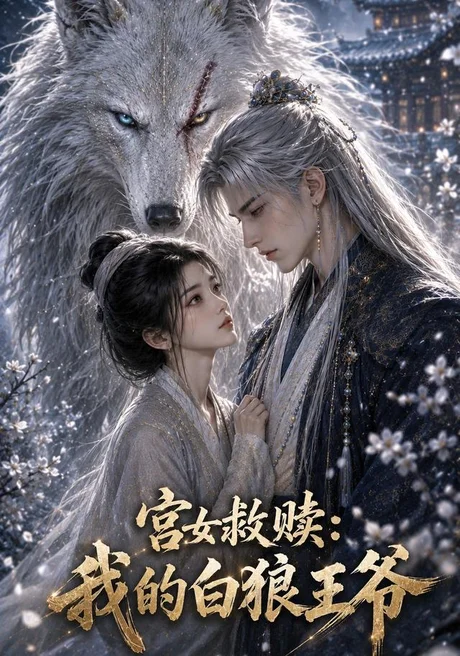 《宫女救赎：我的白狼王爷（50集）（夸克网盘）》短剧封面