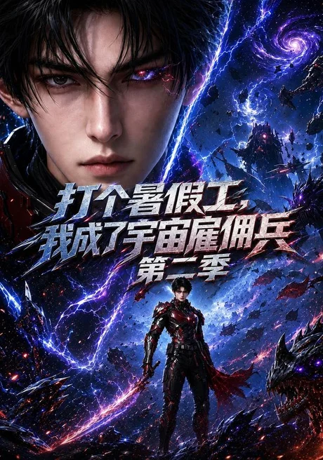 《打个暑假工，我成了宇宙雇佣兵第二季（70集）（夸克网盘）》短剧封面