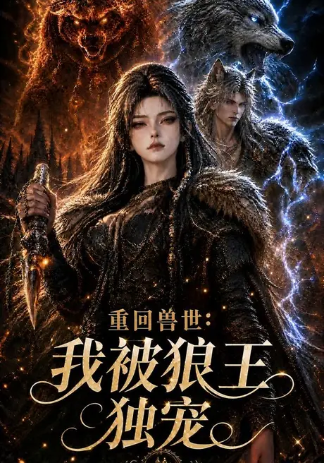 《重回兽世:我被狼王独宠(50集)(百度网盘)》短剧封面