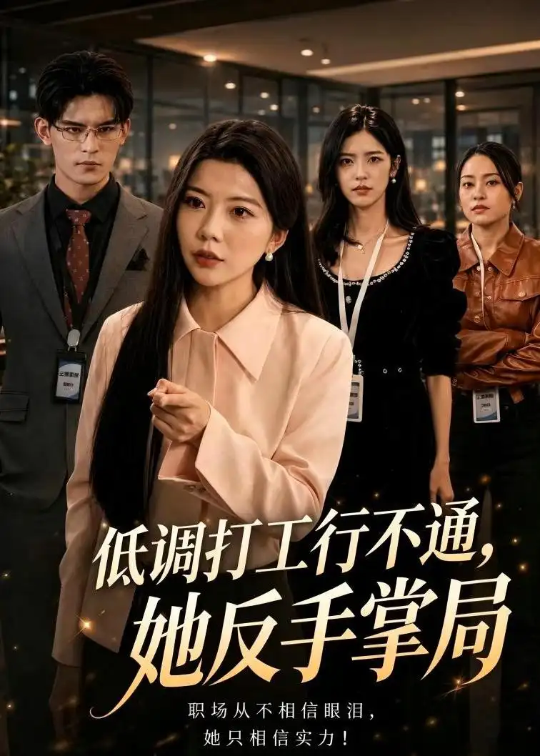 《低调打工行不通，她反手掌局（59集）夏启恒＆吴炫汶（夸克网盘）》短剧封面