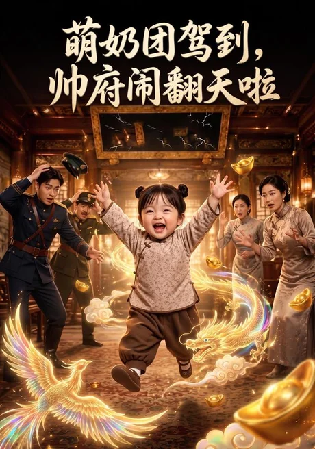 《萌奶团驾到,帅府闹翻天啦(119集)(百度网盘)》短剧封面