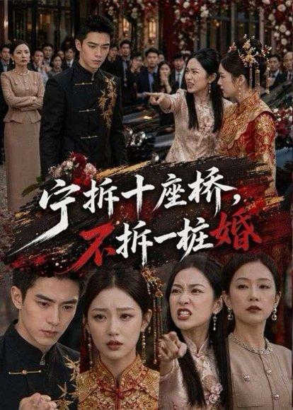 宁拆十座桥，不拆一桩婚（57集）（百度网盘）封面图 - 家庭短剧