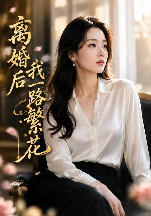《离婚后我一路繁花（68集）AI短剧（夸克网盘）》短剧封面