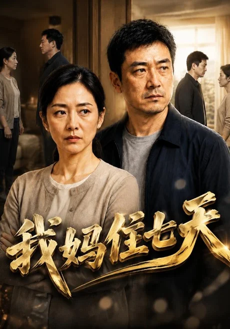 《我妈住七天（37集）AI短剧（夸克网盘）》短剧封面