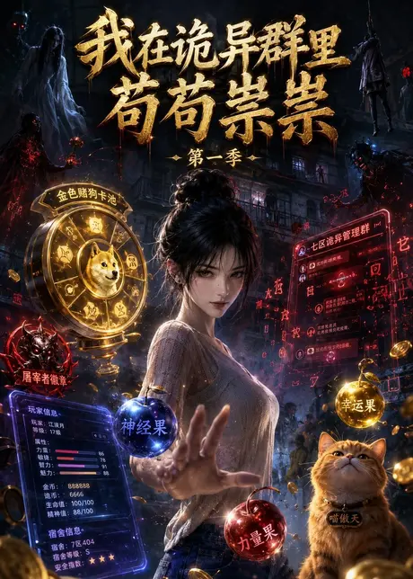 《我在诡异群里苟苟祟祟第一季（74集）（夸克网盘）》短剧封面