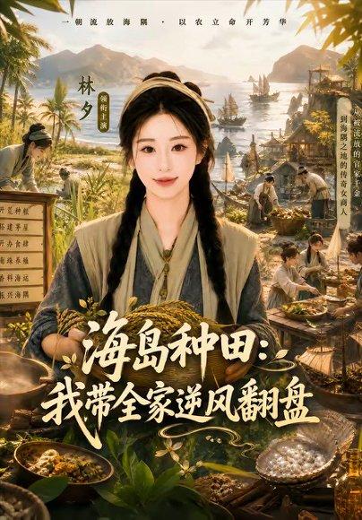 海岛种田：我带全家逆风翻盘（50集）（百度网盘）封面