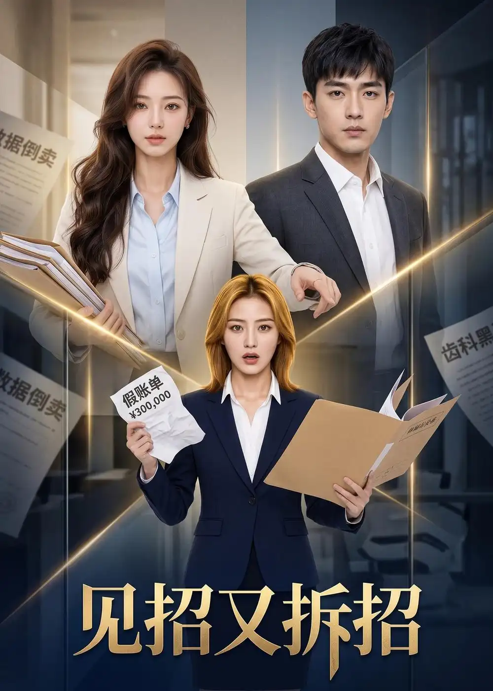 《见招又拆招（46集）AI短剧 (2026)》短剧封面