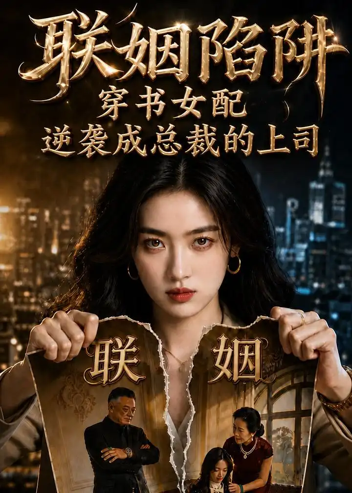 《联姻陷阱：穿书女配逆袭成总裁的上司（30集）AI短剧（夸克网盘）》短剧封面