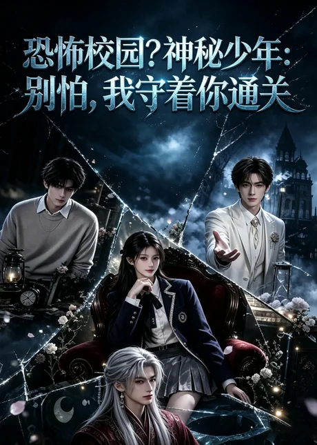 《恐怖校园?神秘少年:别怕,我守着你通关(3集)AI短剧 (2026)》短剧封面