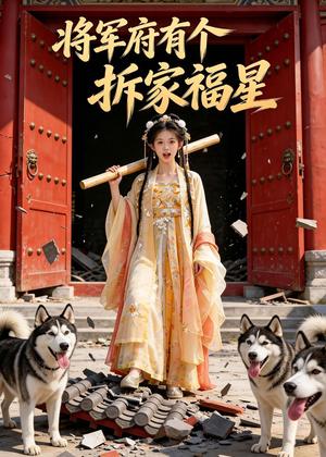 将军府有个拆家福星（46集）AI短剧（夸克网盘）封面图 - 短剧短剧