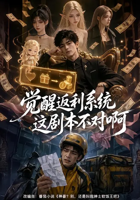 《觉醒返利系统这剧本不对啊（111集）（夸克网盘）》短剧封面