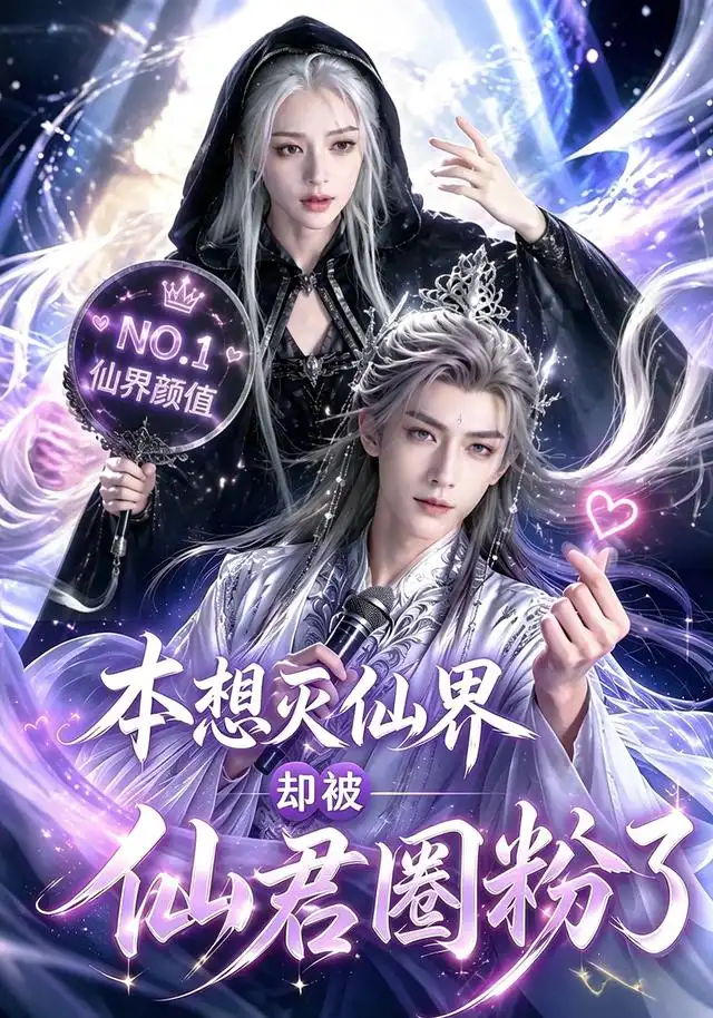 《本想灭仙界却被仙君圈粉了(27集)(夸克网盘)》短剧封面