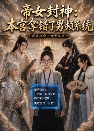 《帝女封神：本宫拿错了男频系统（60集）（夸克网盘）》短剧封面