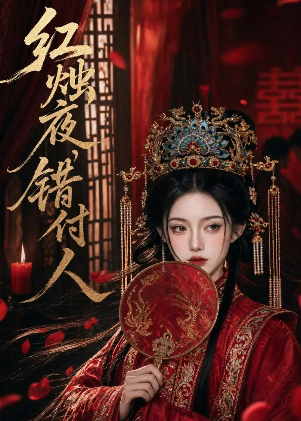 《红烛夜，错付人（53集）AI短剧 (2026)》短剧封面