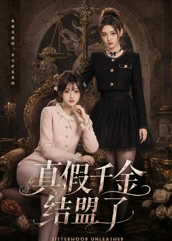 《真假千金结盟了（73集）（夸克网盘）》短剧封面