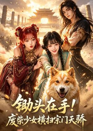 《锄头在手！废柴少女横扫宗门天骄》短剧封面